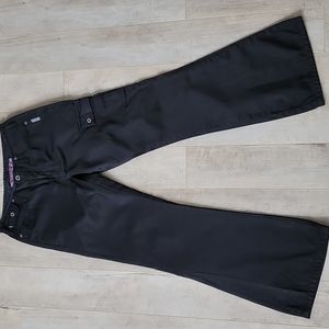 SALE Vintage Silver flared cargo style jeans /pants